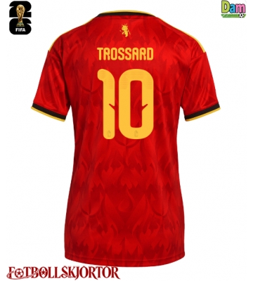 Belgien Leandro Trossard #10 Hemmatröja Dam VM 2026 Kortärmad
